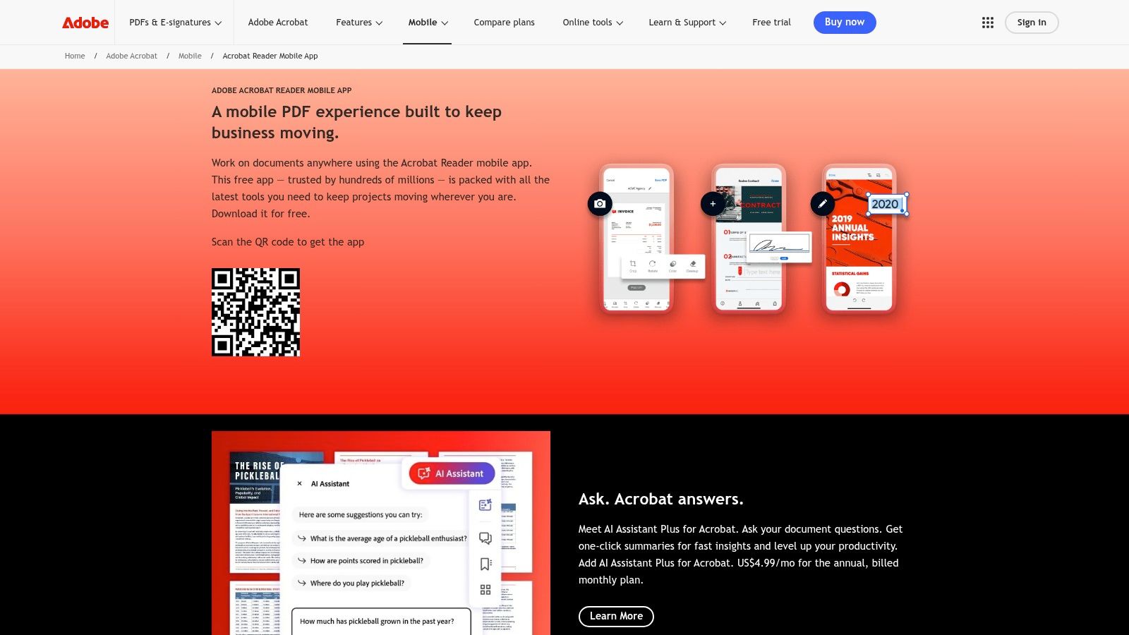 Adobe Acrobat Reader (Android)