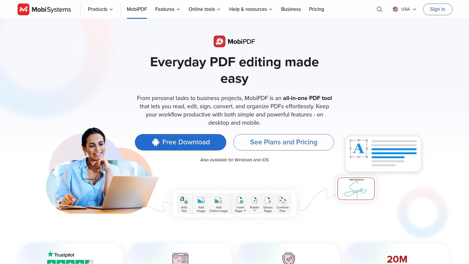 MobiSystems Mobi PDF (successor to PDF Extra)