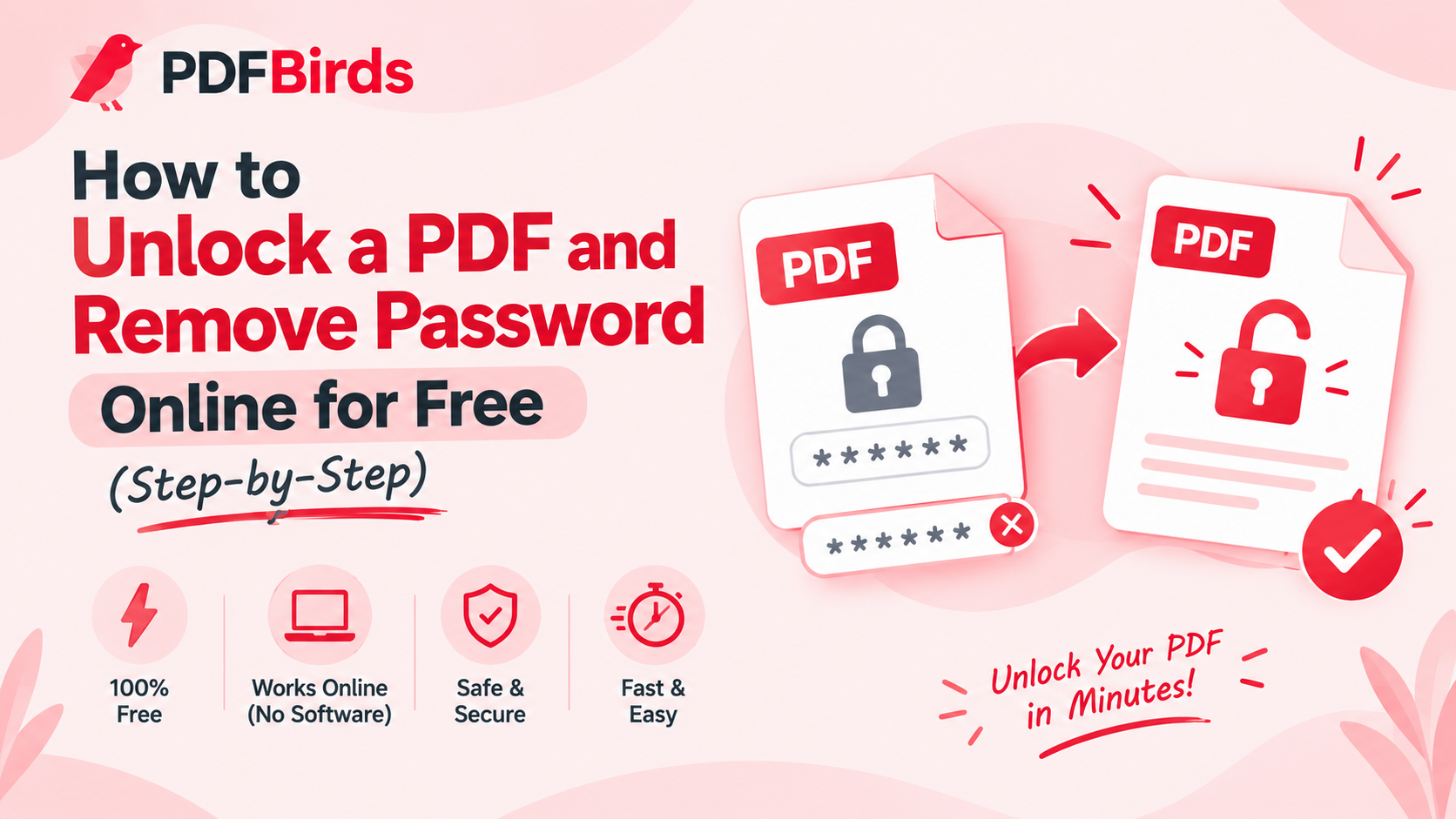 How to Unlock a PDF and Remove Password Online for Free (Step-by-Step)