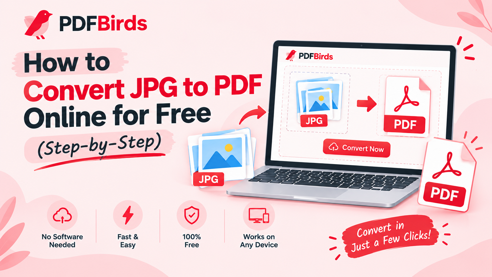 How to Convert JPG to PDF Online for Free (Step-by-Step)